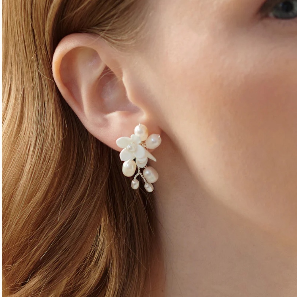 NEW Bridal Dareth Colburn Taylor Petite Earrings